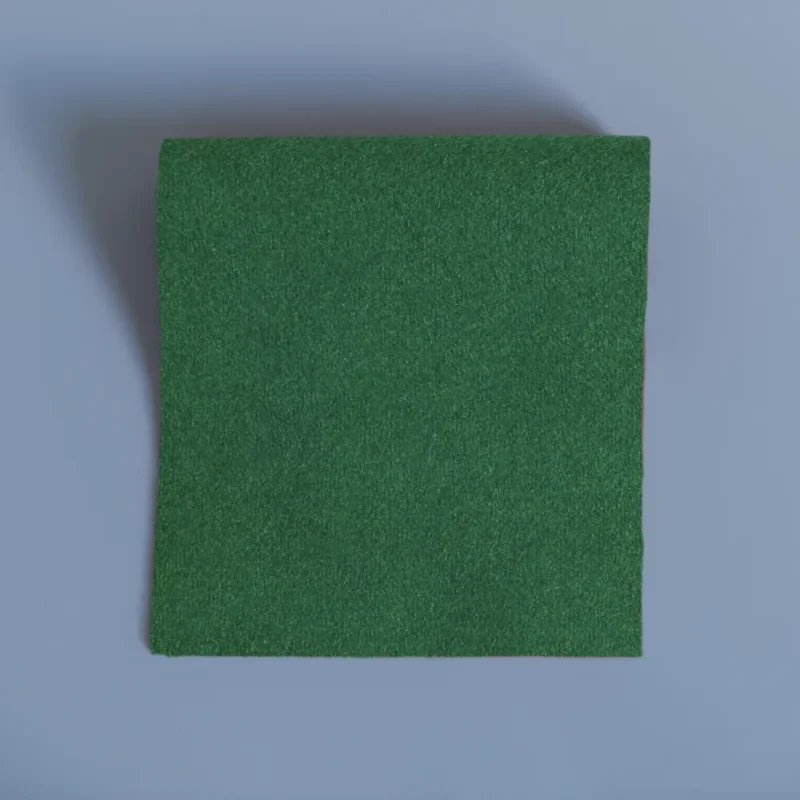 vintage british baize holly green