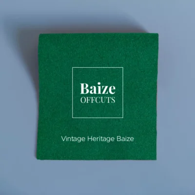 Vintage Holly Green Baize Remnant