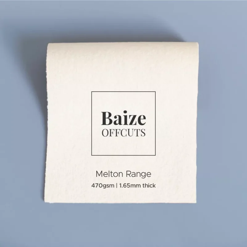 melton valcarb white baize offcuts and remnants